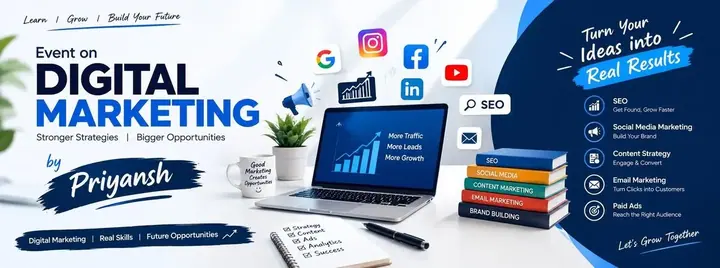 Digital Marketing Bootcamp 2026 poster