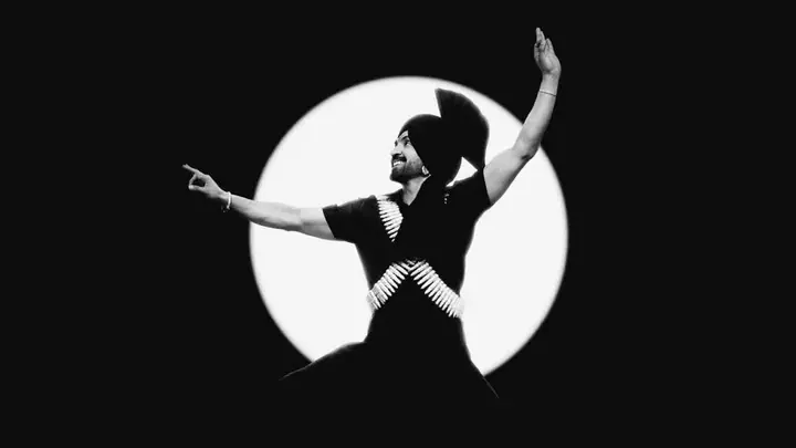 Diljit Rupay India Tour Delhi poster