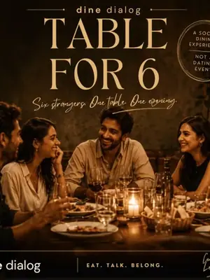 Dine Dialog: Table for 6 poster