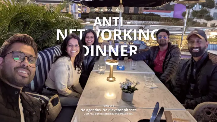 Dine Dialog | Table for 6 | DLF Cyber Hub poster