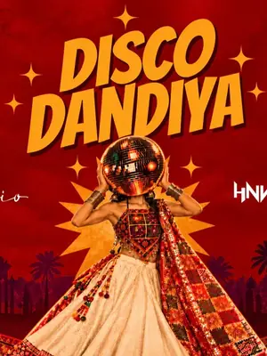 Disco Dandiya at Belisario poster
