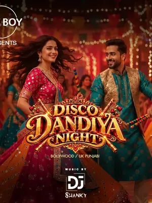 Disco Dandiya Night poster