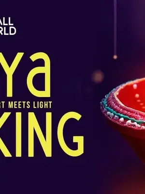 Diwali Diya Decoration poster