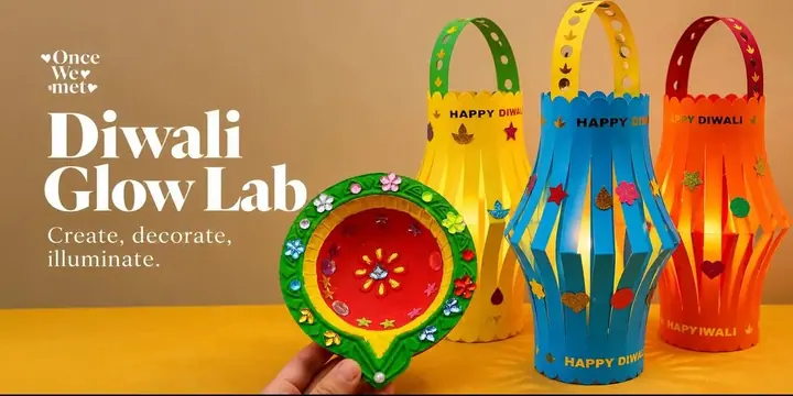 Diwali Glow Lab poster
