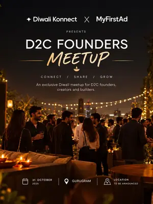 Diwali Konnect × MyFirstAd poster