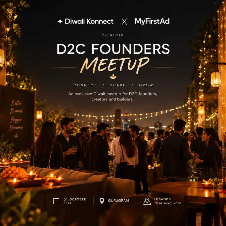 Diwali Konnect x MyFirstAd poster