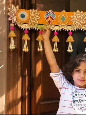 Diwali Toran Making poster
