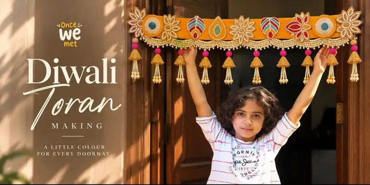 Diwali Toran Making poster