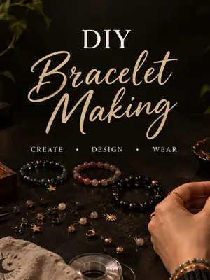 DIY Bracelet Making poster