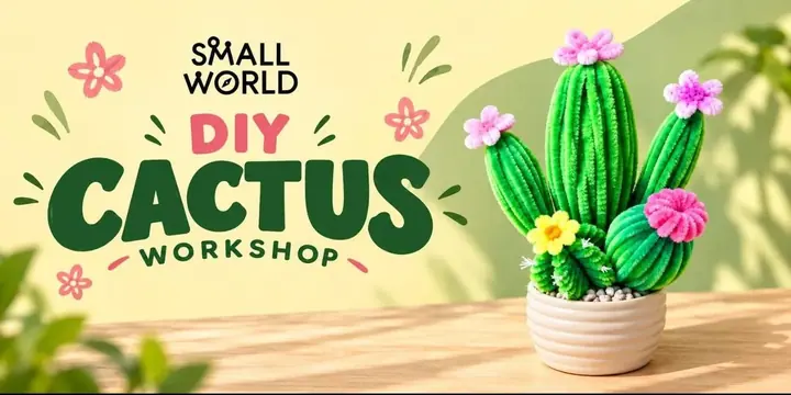 DIY Cactus poster