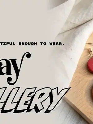 DIY Clay Jewellery poster