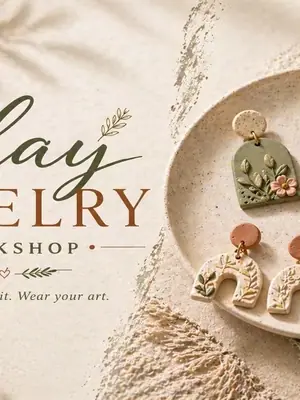 DIY Clay Jewelry poster