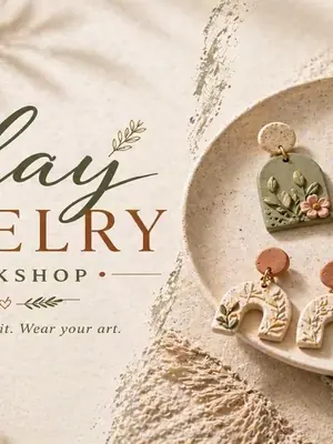 DIY Clay Jewelry poster