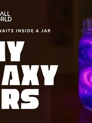 DIY Galaxy Jars poster