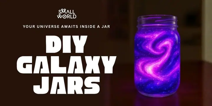 DIY Galaxy Jars poster
