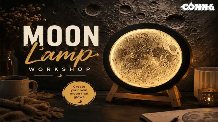 DIY Moon Lamp poster