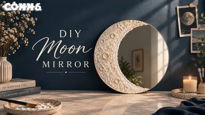 DIY Moon Mirror poster