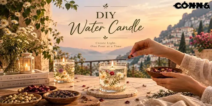 DIY Water Candle poster