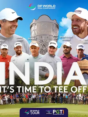 DP World India Championship poster