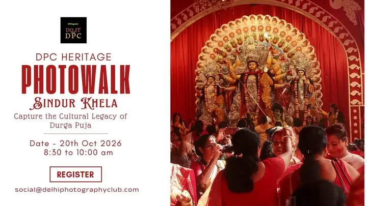 DPC Heritage Photowalk – Sindur Khela poster