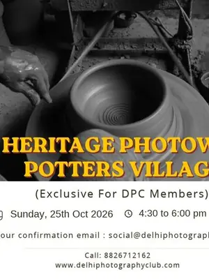DPC Heritage Photowalk to Potters Village poster