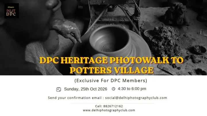 DPC Heritage Photowalk to Potters Village poster