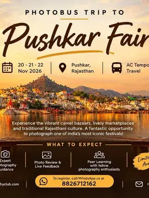 DPC Photobus Trip to Pushkar poster