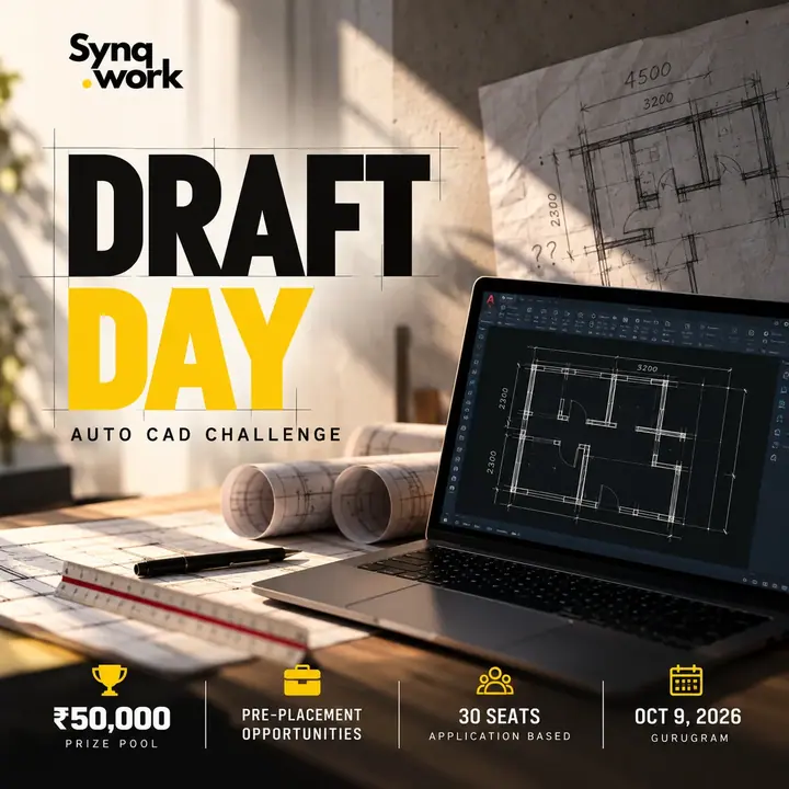 Draft Day - The AutoCAD Design Challenge poster
