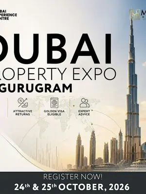 Dubai Property Expo Gurgaon poster