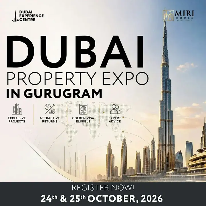 Dubai Property Expo Gurgaon poster