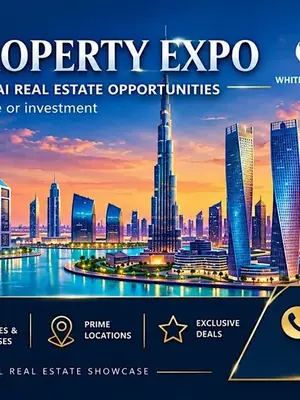 Dubai Property Expo October poster