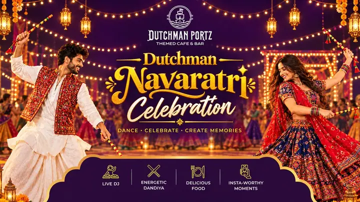 Dutchman Portz Navaratri Celebration 2026 poster