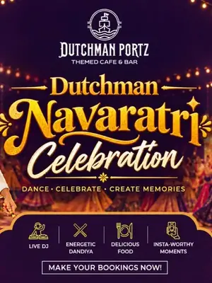 Dutchman Portz Navaratri Celebration 2026 poster