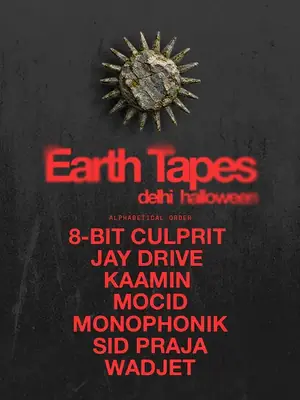 Earth Tapes: Delhi Halloween Edition poster