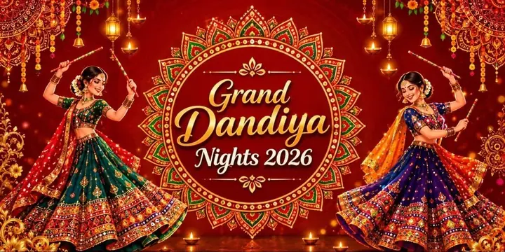 East Delhi Dandiya Nights poster