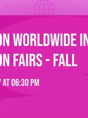 Education Worldwide India Education Fairs – Fall poster