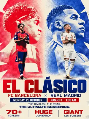 El Clásico: FC Barcelona vs Real Madrid poster