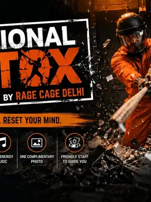 Emotional Detox at Rage Cage Delhi poster