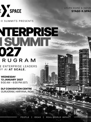 Enterprise AI Summit Gurugram 2027 poster