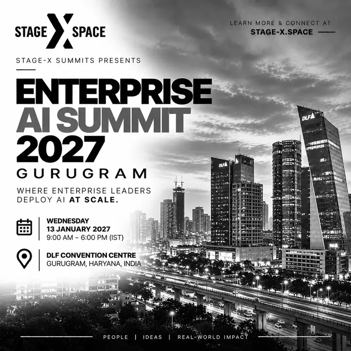Enterprise AI Summit Gurugram 2027 poster