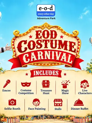EOD Costume Carnival poster