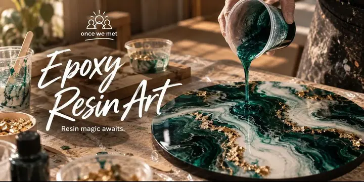 Epoxy Resin Art poster