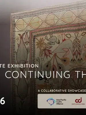 Exhibition Opening: Continuing Threadline poster