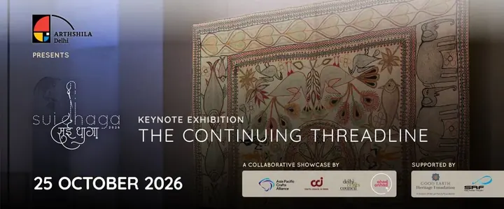 Exhibition Opening: Continuing Threadline poster