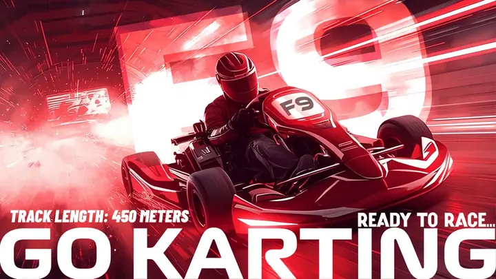 F9 Go Karting poster