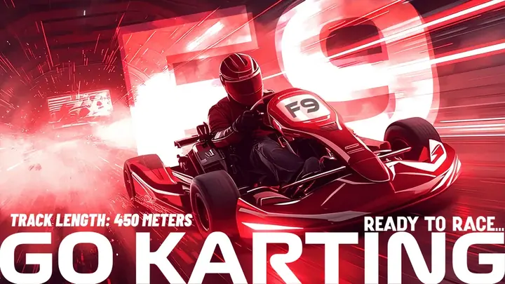 F9 Go Karting poster