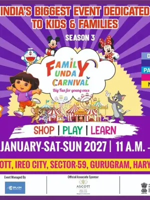 Family Funday Carnival 2027 poster