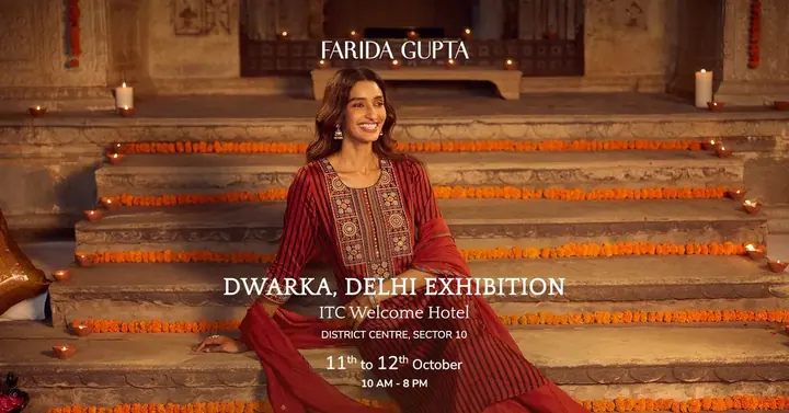 Farida Gupta Exhibition, Dwarka poster