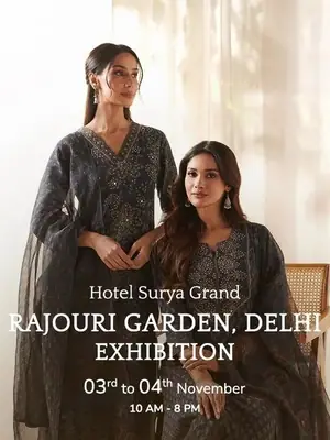 Farida Gupta Exhibition, Rajouri Garden poster
