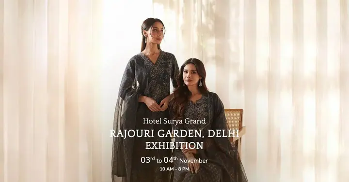 Farida Gupta Exhibition, Rajouri Garden poster